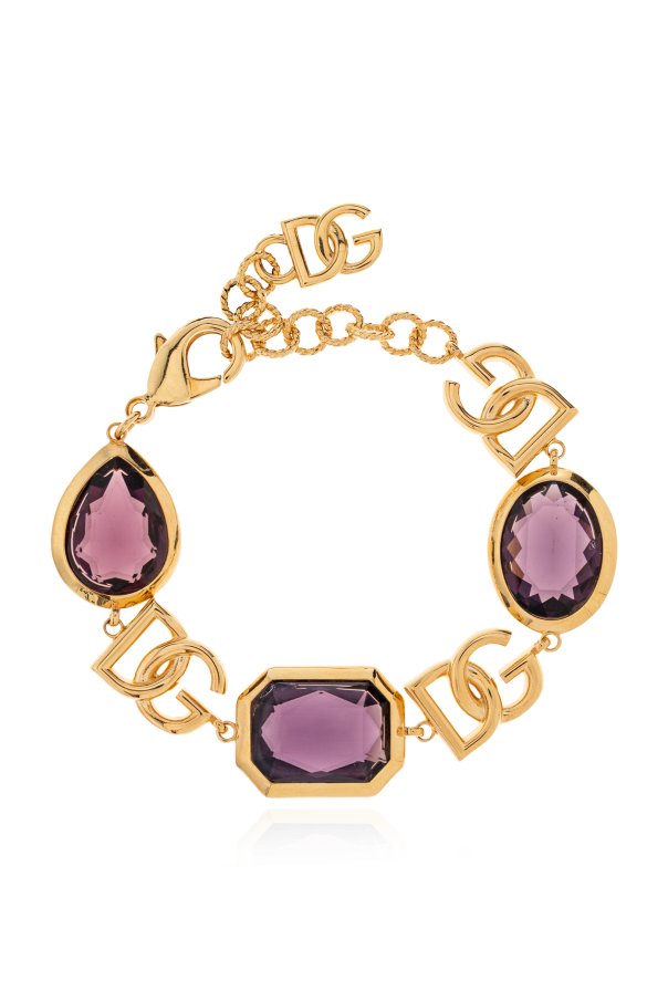 アクセサリー DOLCE&GABBANA Heart stone Gold Bangle DOLCE&GABBANA Heart stone Gold Bangle - メルカリ